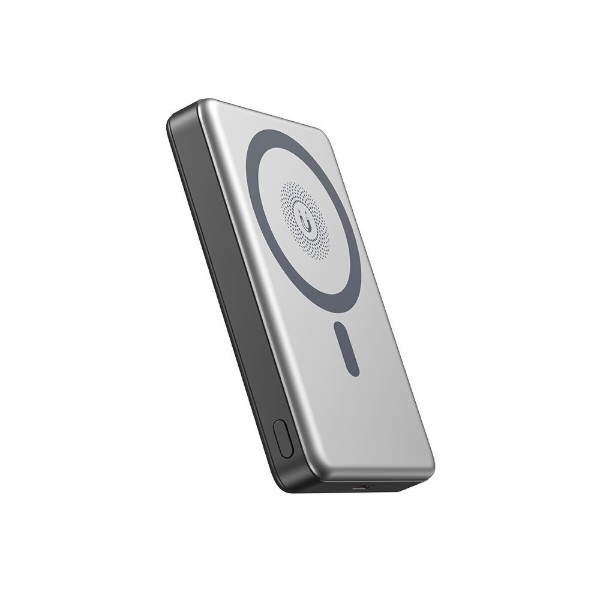 Фото - Батарея мобільна XO PR296 Magnetic MagSafe 22.5W з бездротовою зарядкою 15W 10000 mAh Grey (715944)