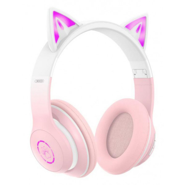Фото - Навушники накладні бездротові XO BE38.pink