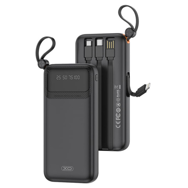 Фото - Батарея мобільна XO PR278 10000mAh 10W Black