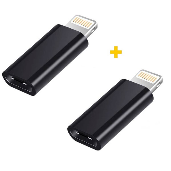 Фото - Переходник XOKO AC-015 USB Type-C - Lightning Black 2 шт. (XK-AC015-BK2)