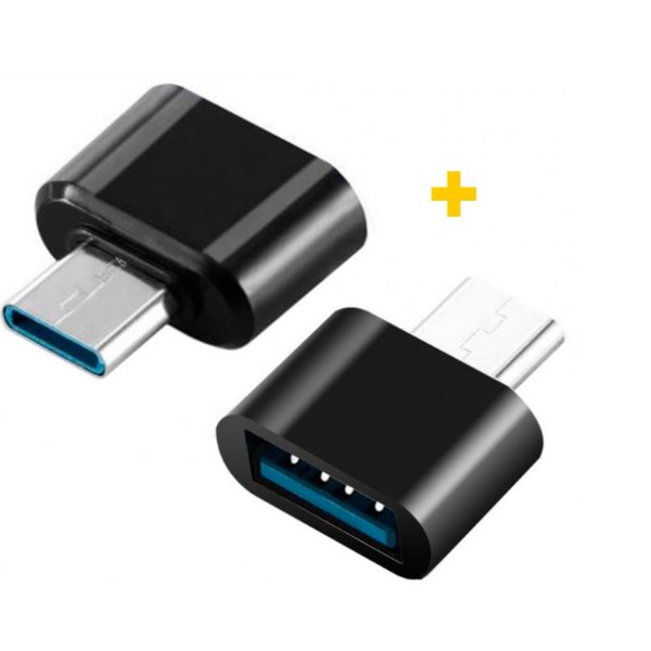 Фото - Переходник XOKO AC-040 USB - Type-C Black 2 шт. (XK-AC040-BK2) Фото - Переходник XOKO AC-040 USB - Type-C Black 2 шт. (XK-AC040-BK2)