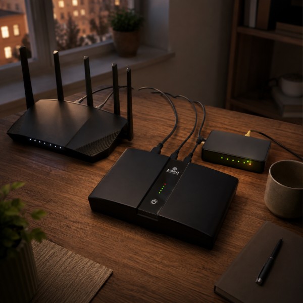 Фото - Источник бесперебойного питания XOKO DC2036 DC UPS (XK-DC2036W)