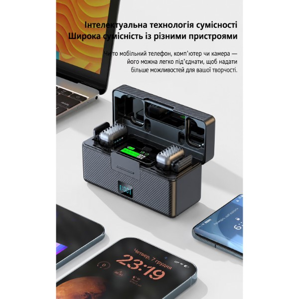 Фото - Микрофон для смартфона XOKO Lightning-Type-C 2 шт. (XK-K100U)