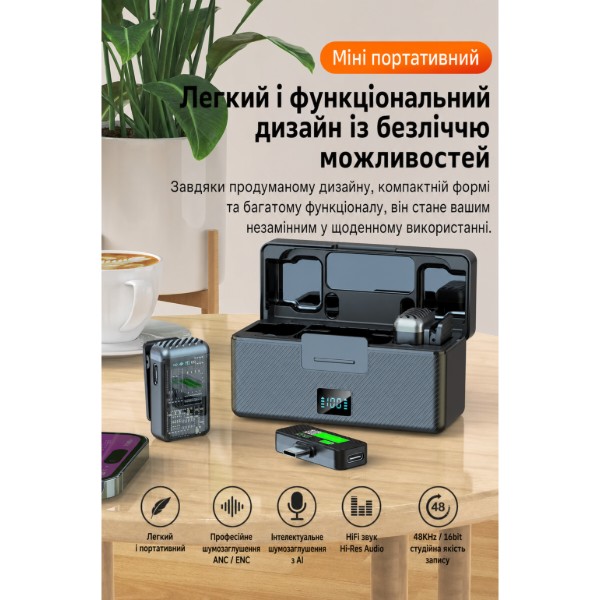 Фото - Микрофон для смартфона XOKO Lightning-Type-C 2 шт. (XK-K100U)