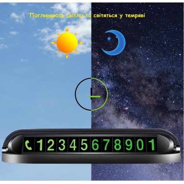 Фото - Парковочная карта XOKO Number Detect 001 (XK-ND-001)