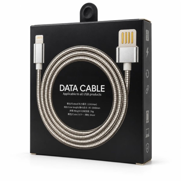 Фото - Кабель XOKO CTL-001 2.4А USB-Lightning 1 м Серебряный (XK-CTL-001-SL)