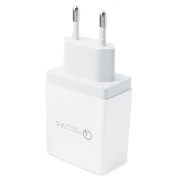 Фото - Мережевий зарядний пристрій XOKO QC-305 3 USB 5.1A White (QC-305-WH)