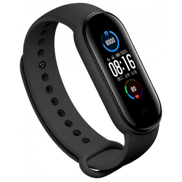 Фото - Ремінець для фітнес-браслету XOKO Xiaomi Mi Smart Band 5 Black (XK-SL5-BK)
