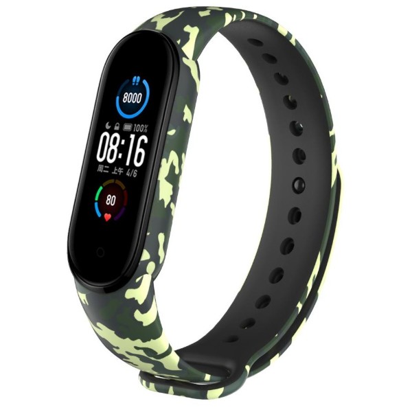 Фото - Ремешок для фитнес-браслета XOKO Xiaomi Mi Smart Band 5 Khaki Green (XK-SL5-KGRN)