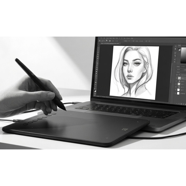 Фото - Графічний планшет XP-Pen Deco 01V3 Black