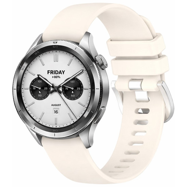 Фото - Ремінець для смарт-годинника BeCover for Xiaomi Watch S4 47mm (22mm) Beige (715148)