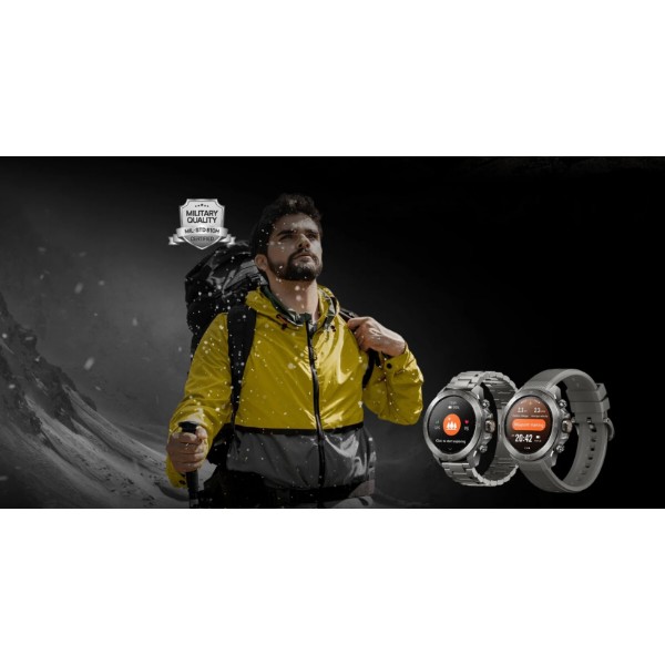 Фото - Смарт-годинник Mibro GS Explorer S Solid Titanium (XPAW023FT)