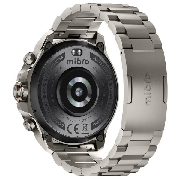 Фото - Смарт-годинник Mibro GS Explorer S Solid Titanium (XPAW023FT)