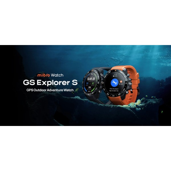 Фото - Смарт-годинник Mibro GS Explorer S Obsidian Black (XPAW023OB)