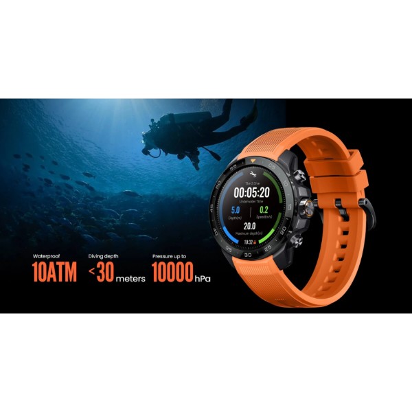 Фото - Смарт-годинник Mibro GS Explorer S Obsidian Black (XPAW023OB)