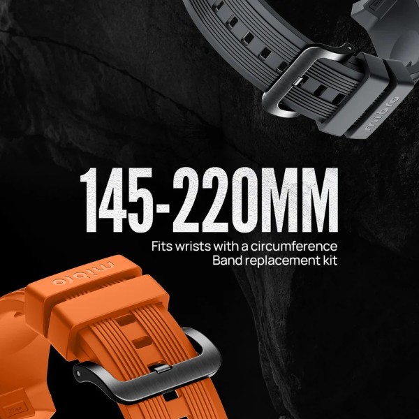 Фото - Смарт-годинник Mibro GS Explorer S Obsidian Black (XPAW023OB)