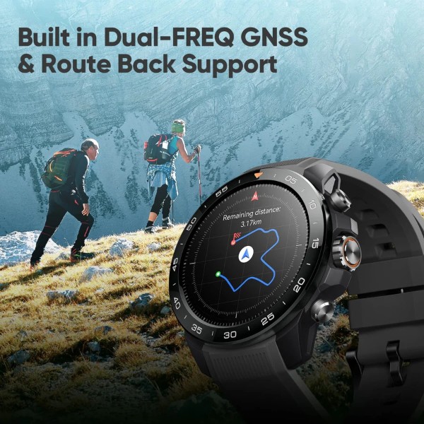 Фото - Смарт-годинник Mibro GS Explorer S Obsidian Black (XPAW023OB)