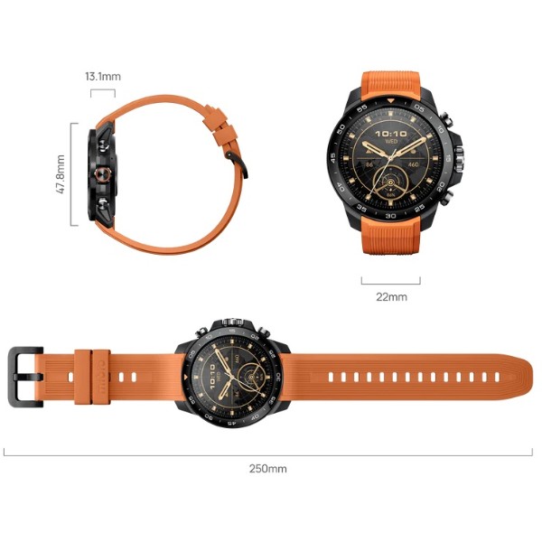 Фото - Смарт-годинник Mibro GS Explorer S Obsidian Black (XPAW023OB)