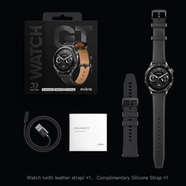 Фото - Смарт-часы Mibro GT Dark Metal (XPAW026T)