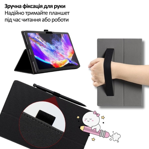 Фото - Чехол для планшета BeCover Slimbook for Oscal Pad 90 10.92" Black (715128)