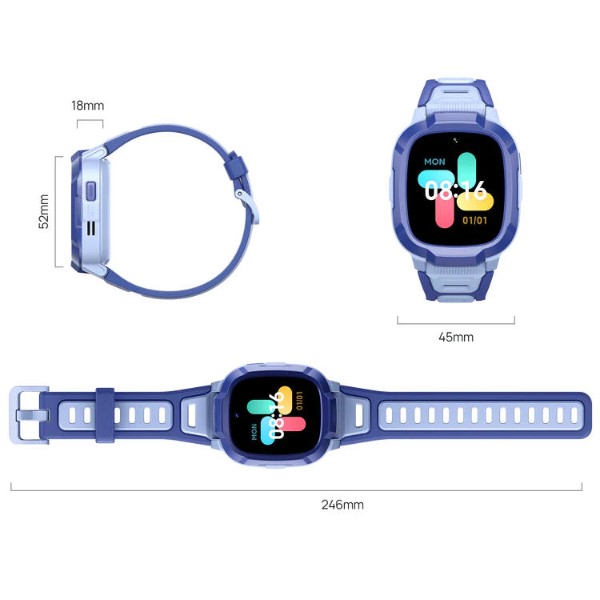 Фото - Дитячий годинник Mibro P6 Blue (XPSWP004B)