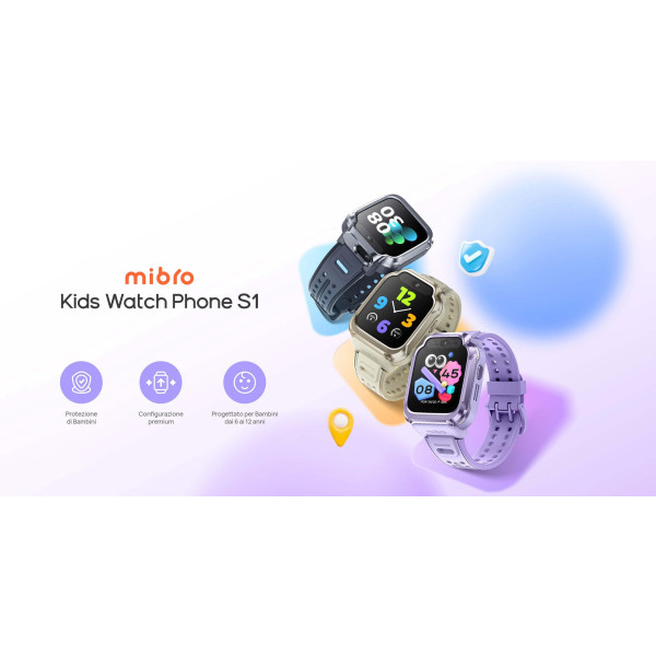 Фото - Дитячий годинник Mibro S1 Black (XPSWY007B)