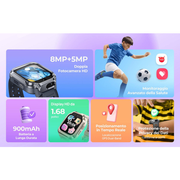 Фото - Дитячий годинник Mibro S1 Black (XPSWY007B)