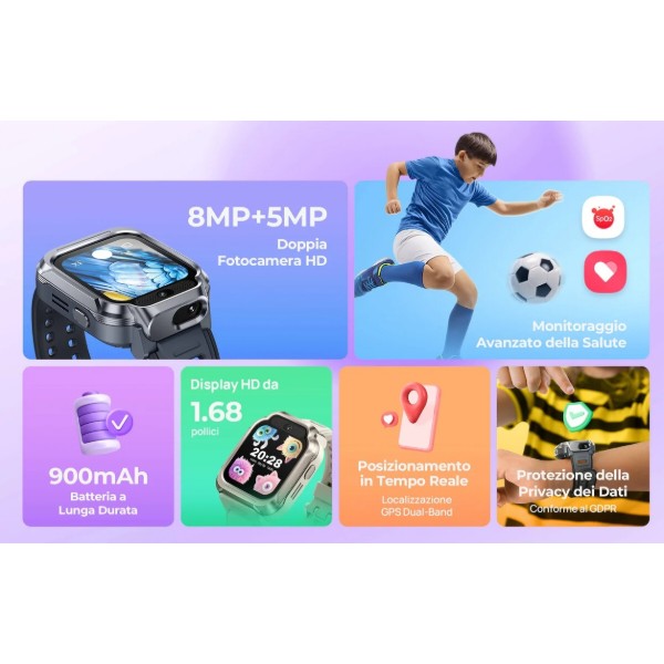 Фото - Дитячий годинник Mibro S1 Lavender (XPSWY007P)