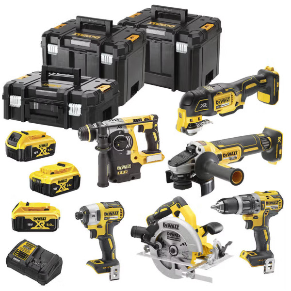 Фото - Набір електроінструментів DeWALT 18 В XR Li-lon (DCK685P3T)