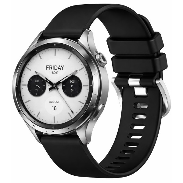 Фото - Ремінець для смарт-годинника BeCover for Xiaomi Watch S4 47mm (22mm) Black (715149)