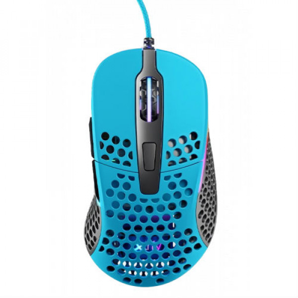 Фото - Миша дротова ігрова Xtrfy M4 RGB Miami Blue (XG-M4-RGB-BLUE)