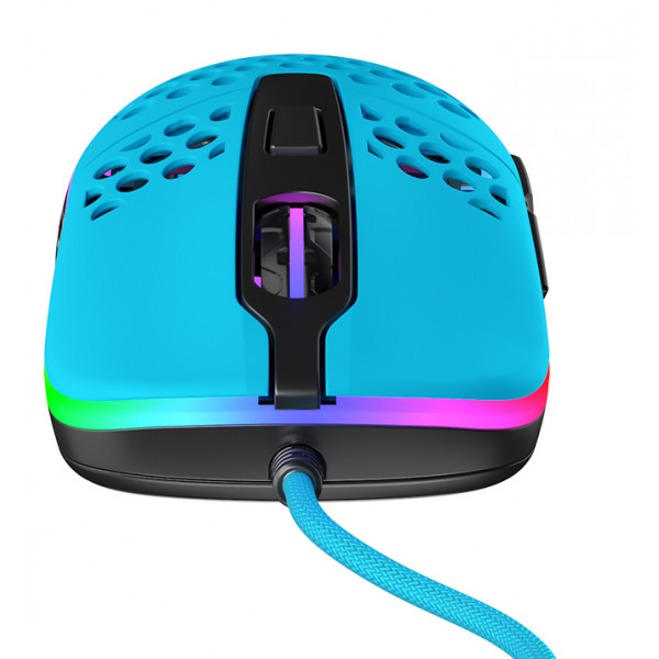 Фото - Мышь проводная игровая Xtrfy M42 RGB Miami Blue (XG-M42-RGB-BLUE)