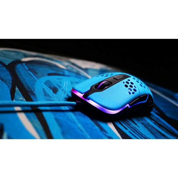 Фото - Мышь проводная игровая Xtrfy M42 RGB Miami Blue (XG-M42-RGB-BLUE)