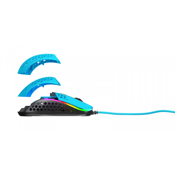 Фото - Мышь проводная игровая Xtrfy M42 RGB Miami Blue (XG-M42-RGB-BLUE)