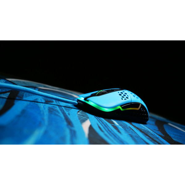 Фото - Мышь проводная игровая Xtrfy M42 RGB Miami Blue (XG-M42-RGB-BLUE)