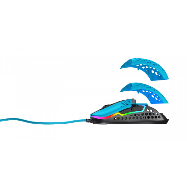 Фото - Мышь проводная игровая Xtrfy M42 RGB Miami Blue (XG-M42-RGB-BLUE)