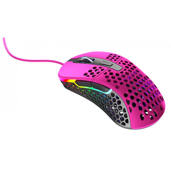Фото - Мышь проводная игровая Xtrfy M4 RGB, Pink (XG-M4-RGB-PINK)