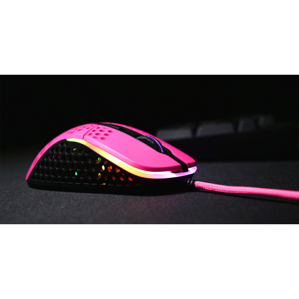 Фото - Мышь проводная игровая Xtrfy M4 RGB, Pink (XG-M4-RGB-PINK)