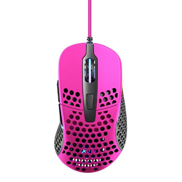 Фото - Мышь проводная игровая Xtrfy M4 RGB, Pink (XG-M4-RGB-PINK)