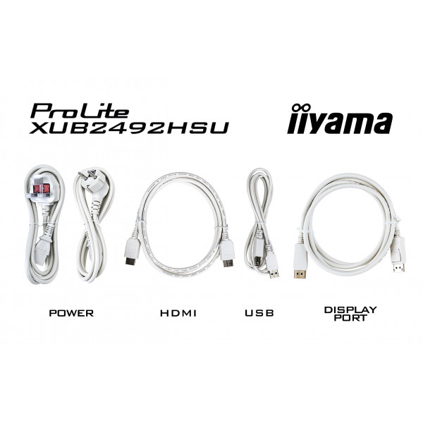 Фото - Монітор IIYAMA XUB2492HSU-W6