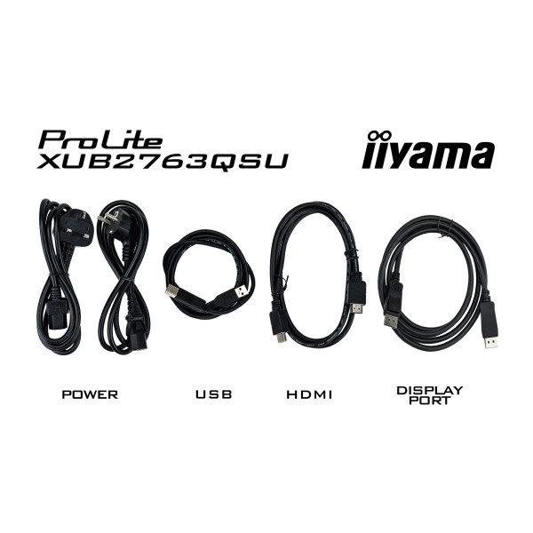 Фото - Монітор IIYAMA XUB2763QSU-B1