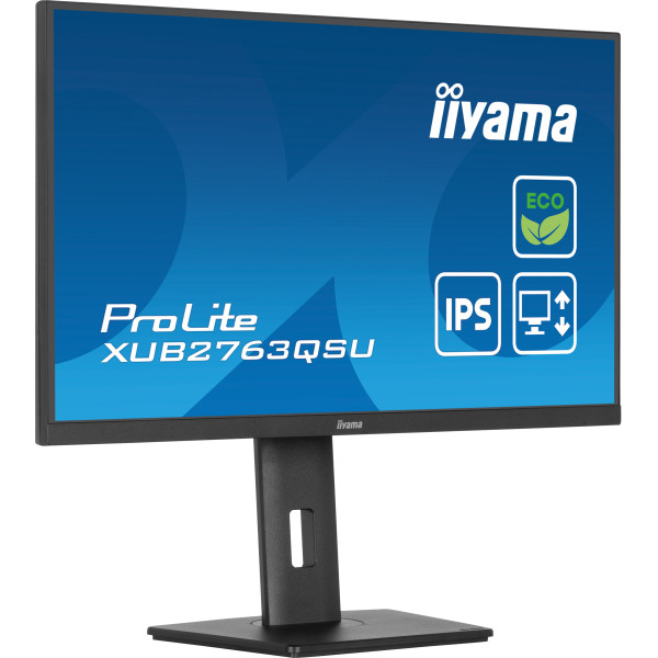 Фото - Монітор IIYAMA XUB2763QSU-B1