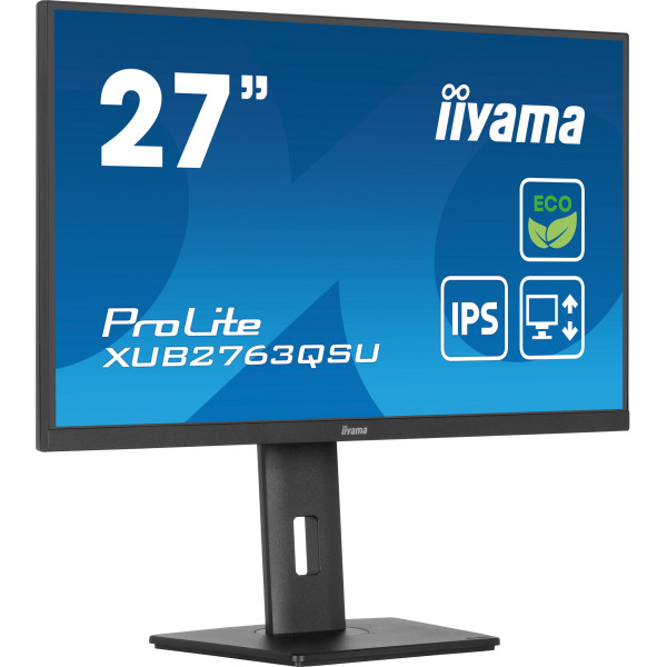 Фото - Монітор IIYAMA XUB2763QSU-B1