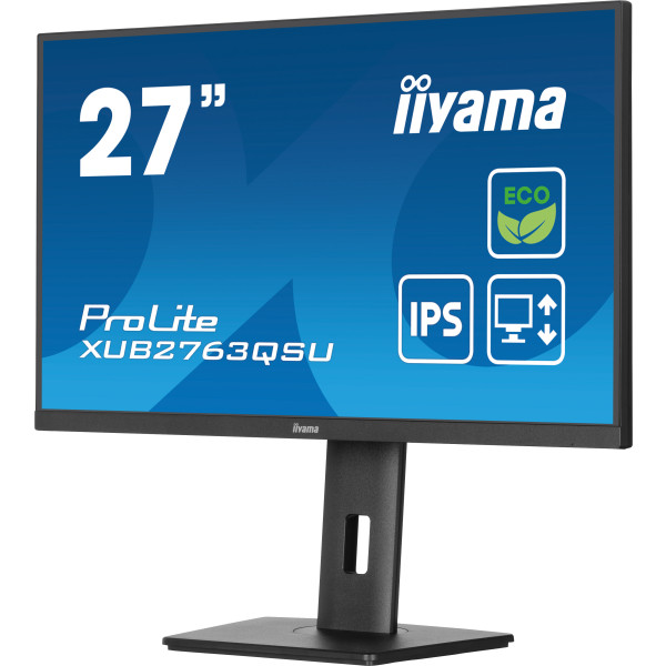 Фото - Монітор IIYAMA XUB2763QSU-B1