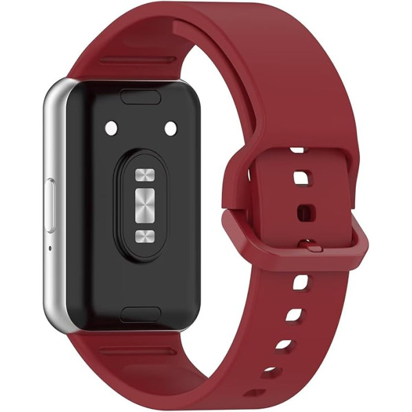 Фото - Ремінець для фітнес-браслету BeCover for Samsung Galaxy Fit 3 (20mm) Red (713199)