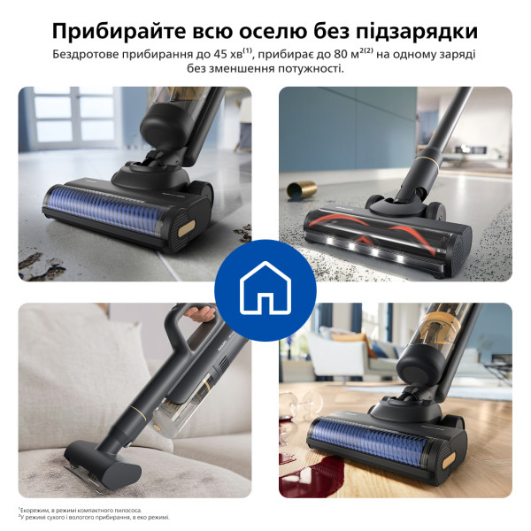 Фото - Уценка - Пылесос ручной моющий Philips XW7264/11 AquaTrio