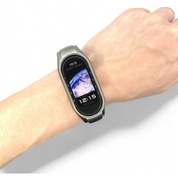 Фото - Ремінець для фітнес-браслета BeCover Metal for Xiaomi Mi Smart Band 9 Silver (711979)
