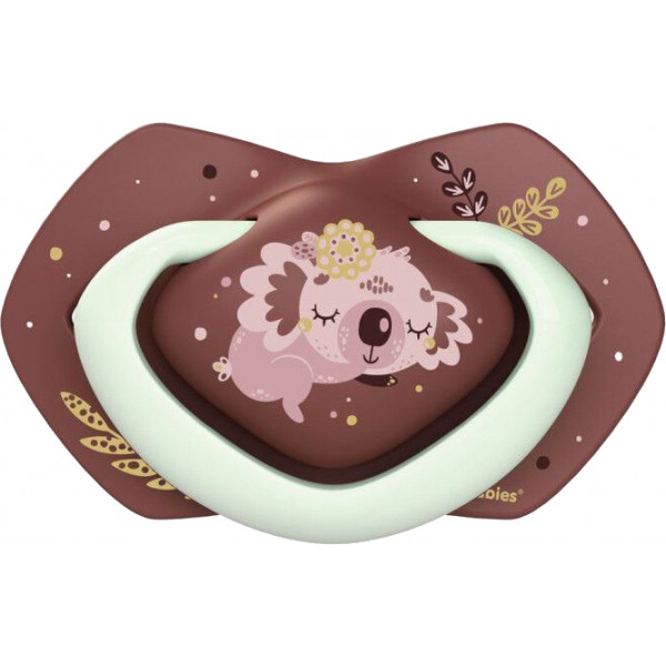 Фото - Симетрична пустушка Canpol babies 0-6 міс SLEEPY KOALA 2 шт. - рожева (22/658_pin)