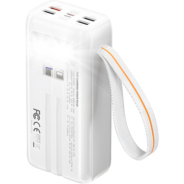 Фото - Батарея мобільна Bavin PC1031S 30000 mAh FAST CHARGING 22.5W White (Y-PC1031S WH)