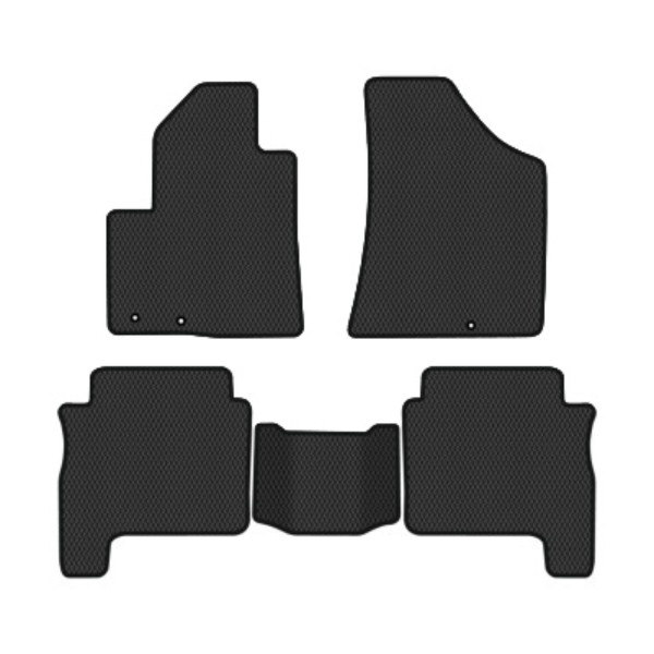 Фото - EVA коврики в салон авто EVAtech для Santa FE (CM) Restyling (Hinged Gas Pedal) 7 seats Hyundai 2010-2012 2 поколение SUV USA HY13945CG5KD3RBB